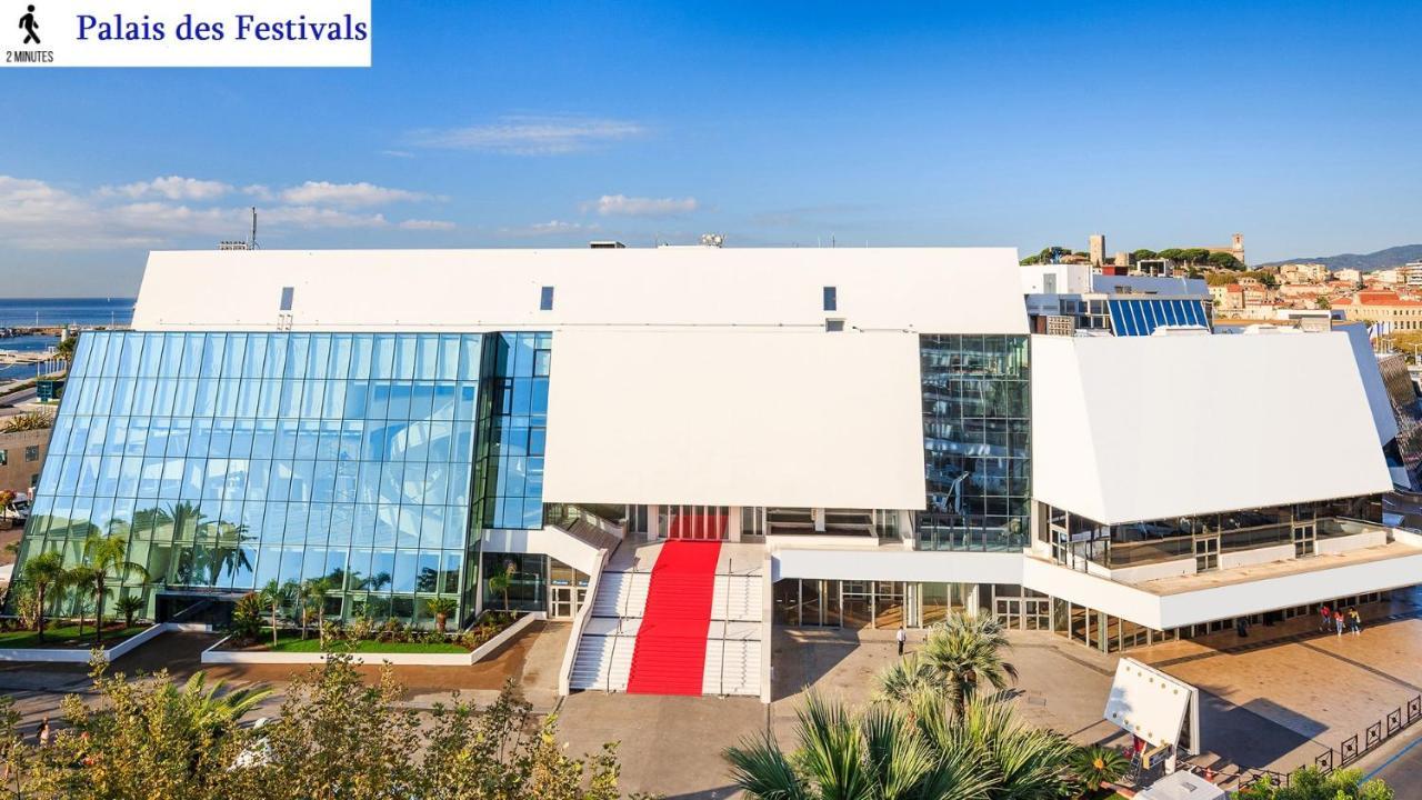 Cannes Croisette, Palais Des Festivals, Beaches, Apart Residence Le Minerve Eksteriør bilde